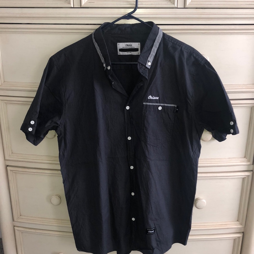 Men’s Orisue Short Sleeve Button down Shirt